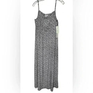 Nine Britton Taylor Crepe Maxi Dress Navy M(D219)